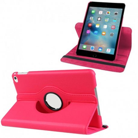 Funda iPad Mini 4 Polipiel Rosa