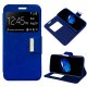 Funda Flip Cover iPhone 7 Plus Liso Azul