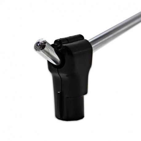 Cadeado anti-roubo de plástico preto (para gancho simple) 8mm