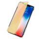 Funda Flip Cover iPhone X Clear View Dorado