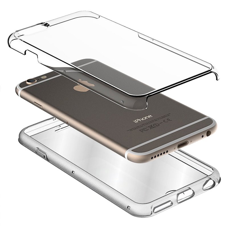 Funda COOL Silicona 3D para iPhone X / iPhone XS (Transparente Frontal +  Trasera) - Cool Accesorios