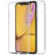 Funda Silicona 3D iPhone XR (Transparente Frontal + Trasera)