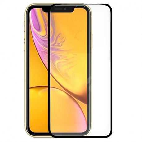 Protector Pantalla Cristal Templado iPhone XR (FULL 3D Negro)