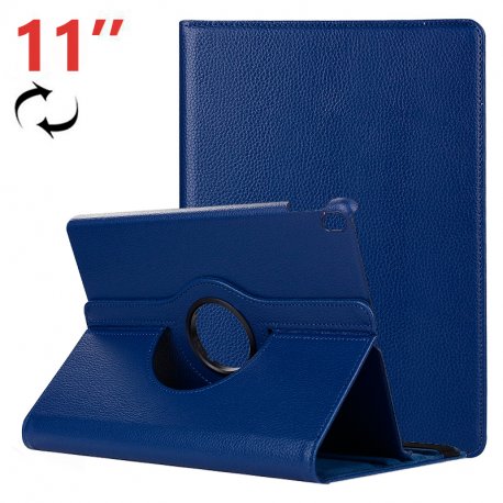Capa COOL para iPad Pro 11 (2018) Rotativa Couro Sintético Azul