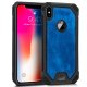 Carcasa iPhone XS Max Hard Tela Azul