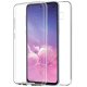 Funda Silicona 3D Samsung G970 Galaxy S10e (Transparente Frontal + Trasera)