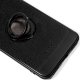 Carcasa Samsung G970 Galaxy S10e Leather Piel + Anilla Negro