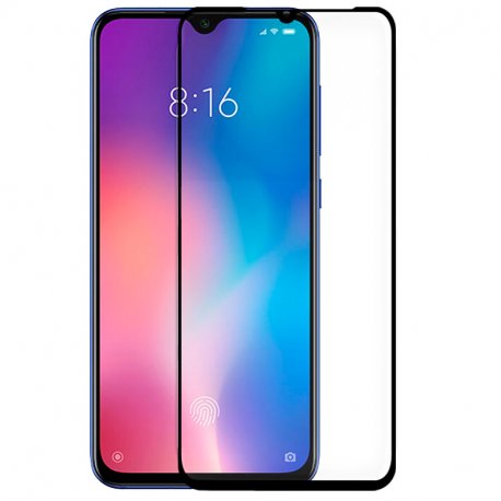 Protector Pantalla Cristal Templado Xiaomi Mi 9 SE (FULL 3D Negro)