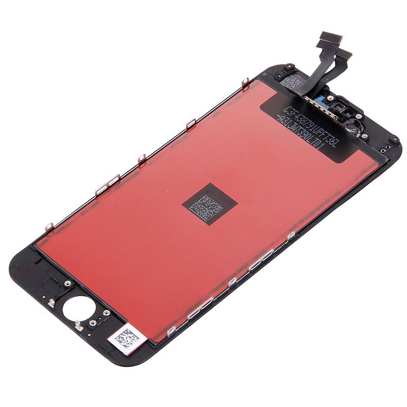 Pantalla LCD puede usarse con iPhone 6 Plus, negro, con marco, AAA, Tianma  - All Spares