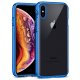 Carcasa iPhone XS Max Borde Metalizado (Azul)