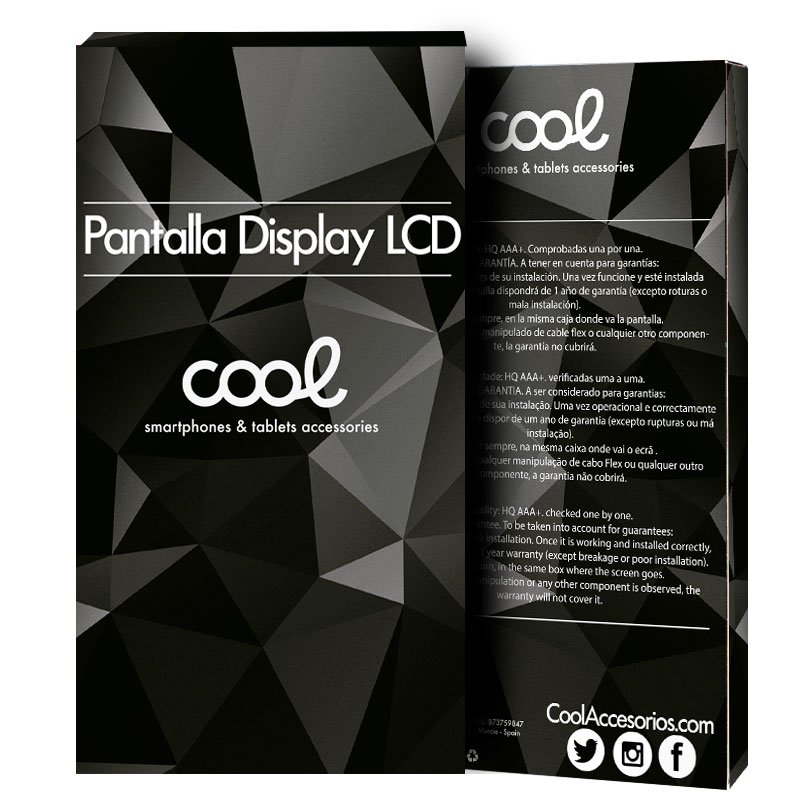Pantalla Completa Cool Para Iphone 7 Plus (calidad Aaa+) Negro con Ofertas  en Carrefour