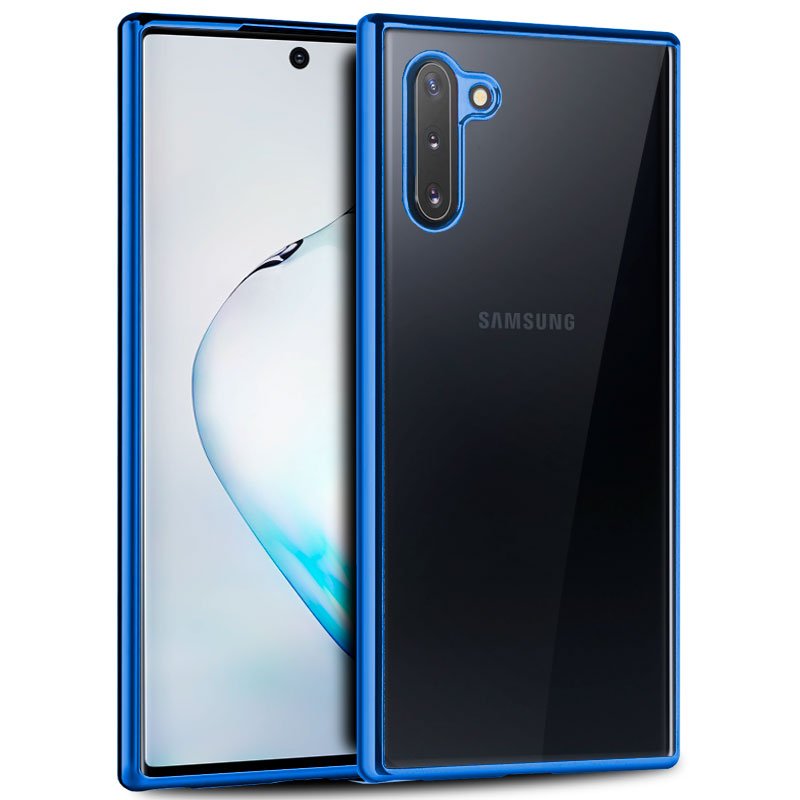 Carcasa COOL para Samsung N970 Galaxy Note 10 Borde Metalizado (Azul)
