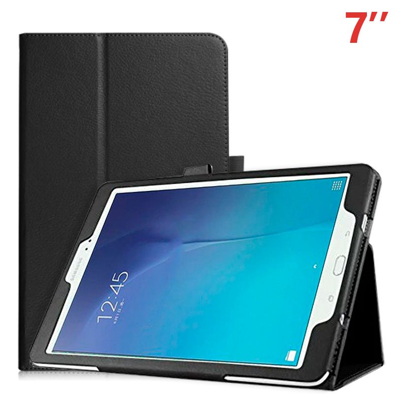 Funda COOL para Samsung Galaxy Tab A7 (2016) T280 / T285 Polipiel Negro 7 pulg