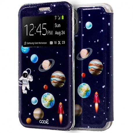 Custodia Flip Cover iPhone 11 Pro Disegni Astronaut