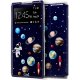 Funda Flip Cover Samsung N970 Galaxy Note 10 Dibujos Astronauta