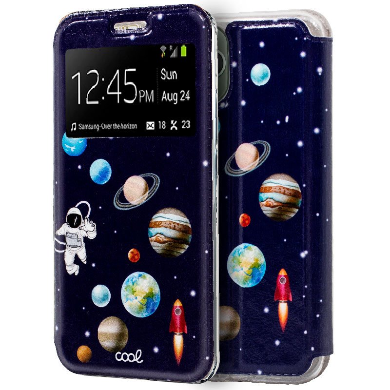 Funda COOL Flip Cover para iPhone 11 Pro Max Dibujos Astronauta