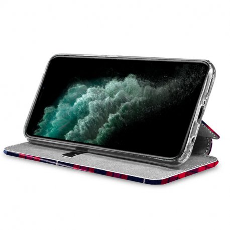 Case COOL Flip Cover for iPhone 11 Pro Max Drawings Squares