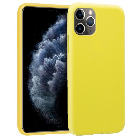 Funda Silicona iPhone 11 Pro (Amarillo)