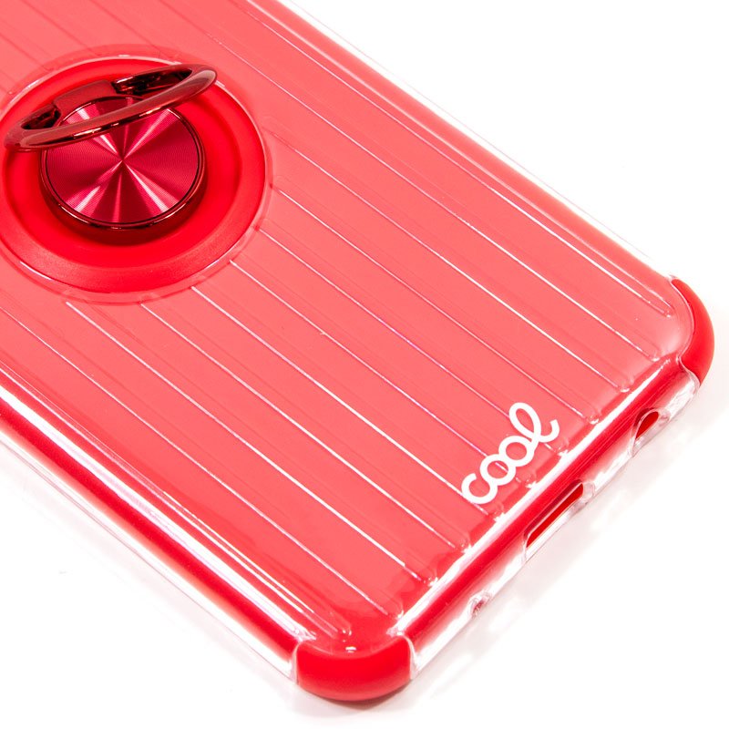 Carcasa COOL para Samsung N975 Galaxy Note 10 Plus Hard Anilla Rojo