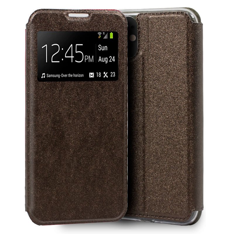 Funda COOL Flip Cover para iPhone 11 Liso Bronce