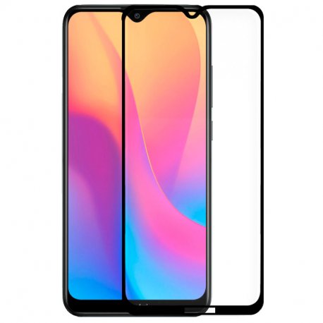 Protector Pantalla Cristal Templado Xiaomi Redmi 8A (FULL 3D Negro)