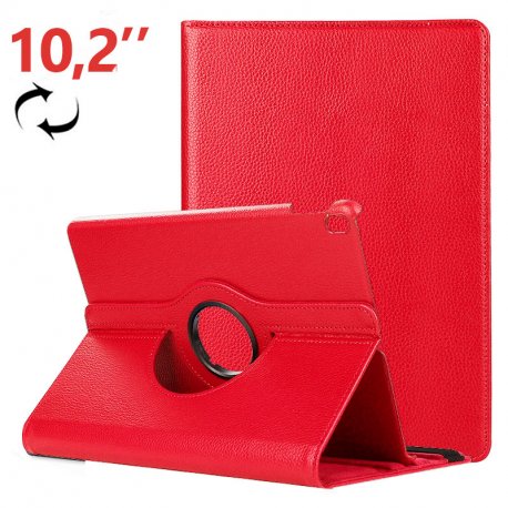 Funda COOL Ebook Tablet 10 Pulgadas Polipiel Giratoria Rojo, Correos Market