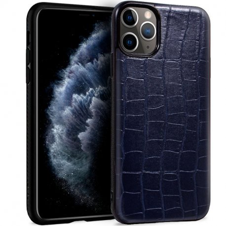 Custodia in pelle di coccodrillo Pro per iPhone 11 Pro