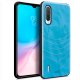 Carcasa Xiaomi Mi 9 Lite Leather Bordado Azul