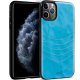 Carcasa iPhone 11 Pro Leather Bordado Azul
