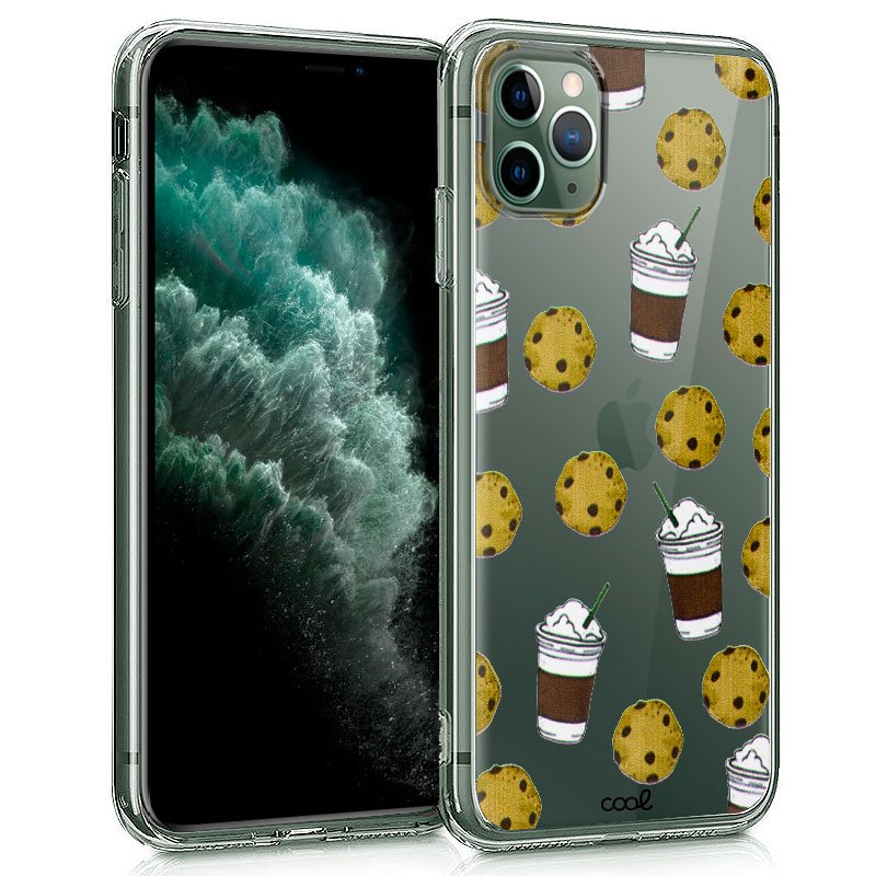 Carcasa COOL para iPhone 11 Pro Max Clear Cookies