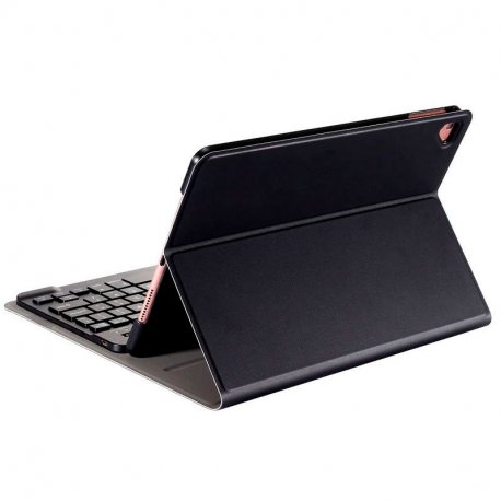COOL Custodia per iPad (2019/2020/2021) Tastiera Bluetooth da 10,2 pollici in similpelle (nera)