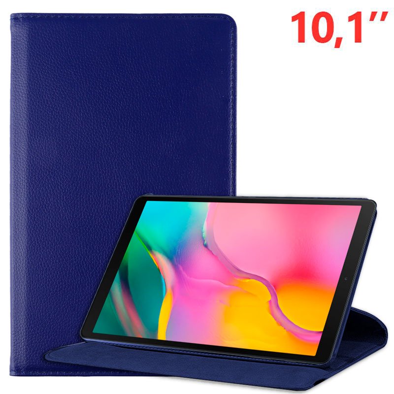 Funda COOL para Samsung Galaxy Tab A (2019) T510 / T515 Polipiel Liso Azul 10.1 pulg