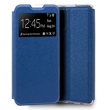 Flip Cover Samsung A515 Galaxy A51 Blu liscio