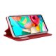 Funda Flip Cover Samsung A715 Galaxy A71 Liso Rojo