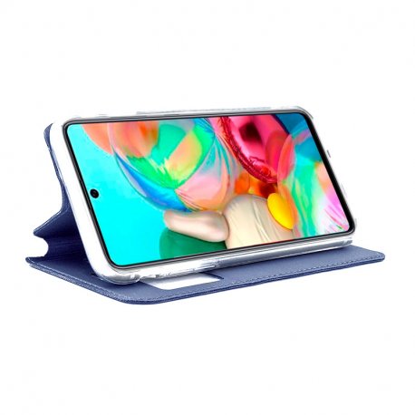 Capa Flip Cover COOL para Samsung A715 Galaxy A71 Azul