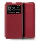 Custodia Flip Cover Samsung G973 Galaxy S10 liscia rossa