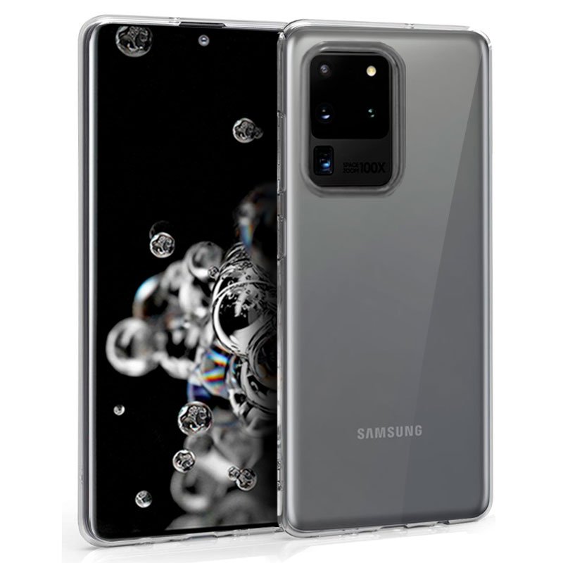 Funda COOL Silicona para Samsung G988 Galaxy S20 Ultra 5G (Transparente)