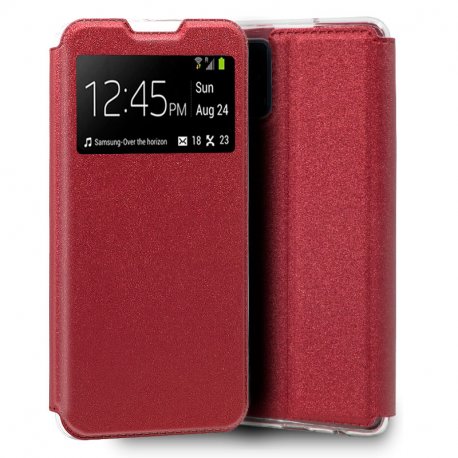 Funda Flip Cover Samsung G980 Galaxy S20 Liso Rojo