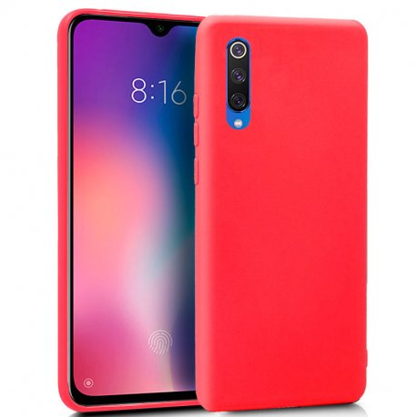 Capa de Silicone para Xiaomi Mi 9 SE (Vermelho)