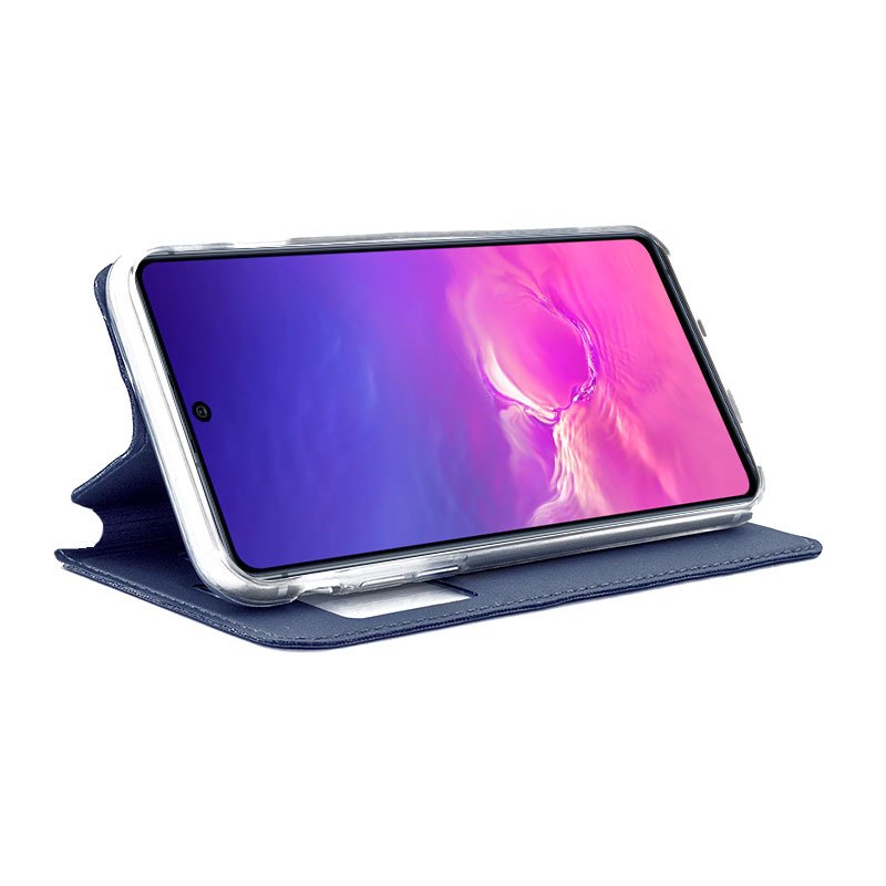 Funda COOL Flip Cover para Samsung G770 Galaxy S10 Lite Liso Azul
