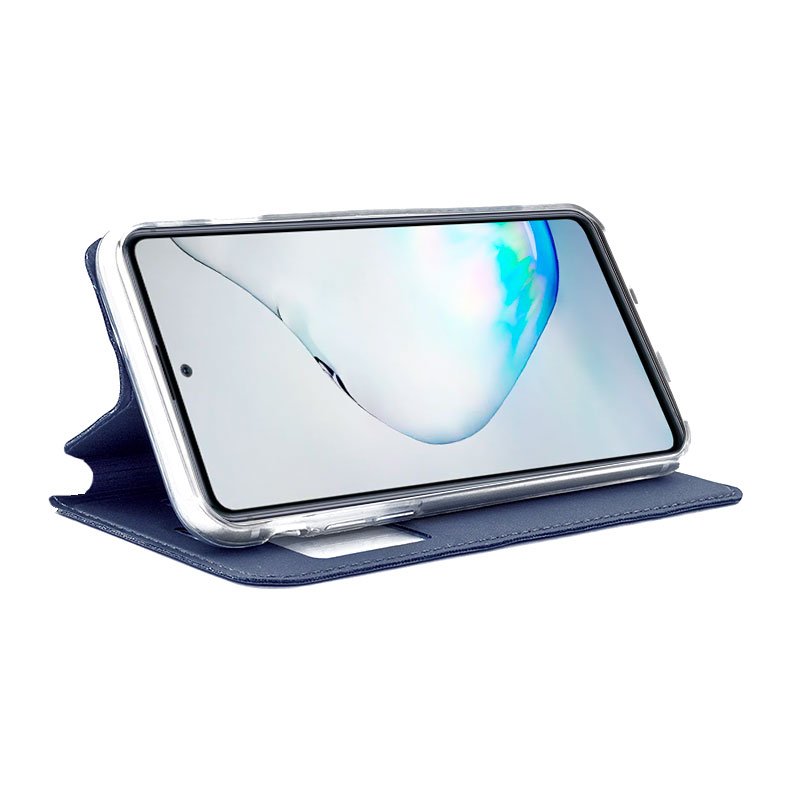 Funda COOL Flip Cover para Samsung N770 Galaxy Note 10 Lite Liso Azul