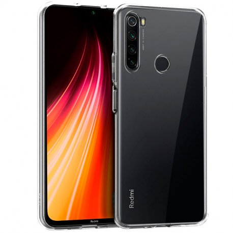 Custodia in silicone Xiaomi Redmi Note 8 (trasparente)