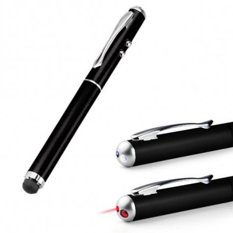 Puntero Stylus COOL Universal Laser Negro