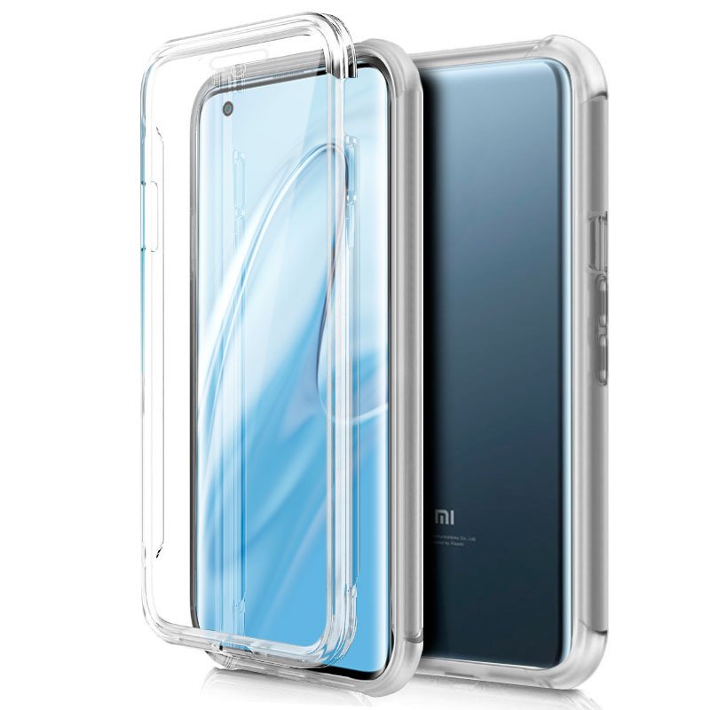 Funda COOL Silicona 3D para Xiaomi Mi 10 / Mi 10 Pro (Transparente Frontal + Trasera)