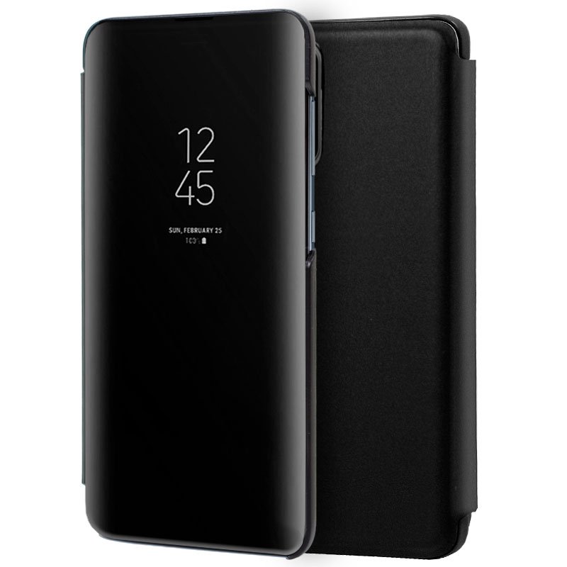 Funda COOL Flip Cover para Samsung G980 Galaxy S20 Clear View Negro