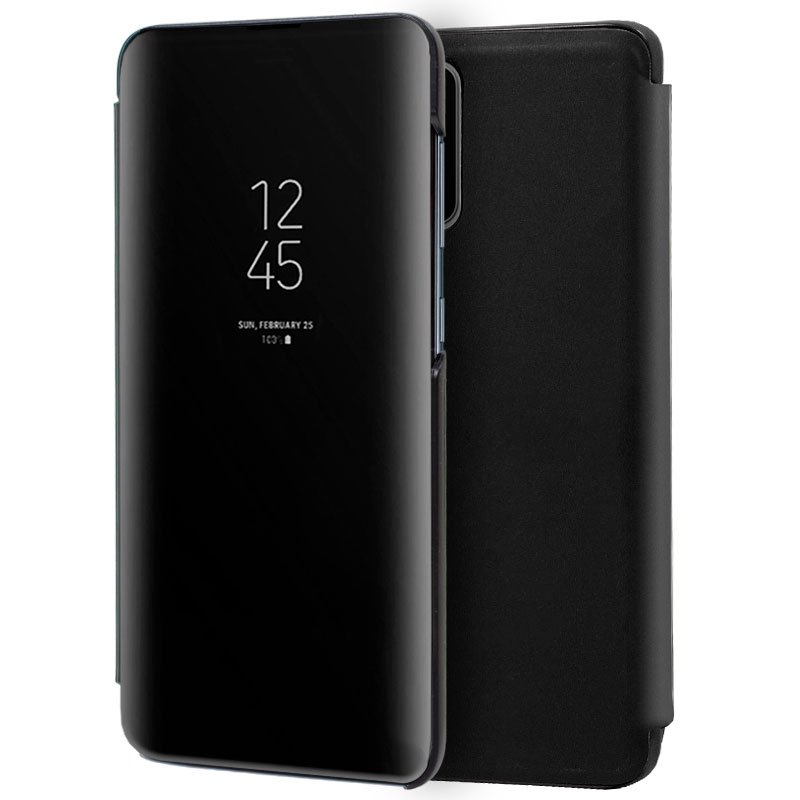 Funda COOL Flip Cover para Samsung G985 Galaxy S20 Plus Clear View Negro