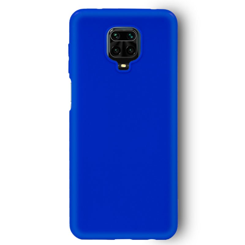 Funda COOL Silicona para Xiaomi Redmi Note 9S / Note 9 Pro (Azul)