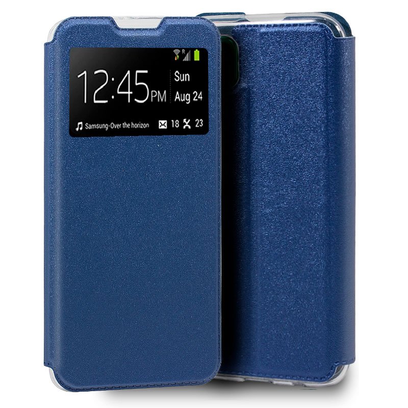 Funda COOL Flip Cover para Xiaomi Redmi Note 9S / Note 9 Pro Liso Azul