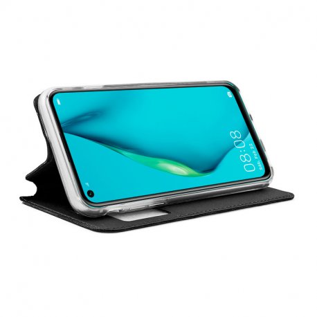 COOL Flip Cover for Huawei P40 Lite Smooth Black