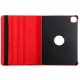 Funda iPad Pro 11 (2020) pulg Giratoria Polipiel Rojo